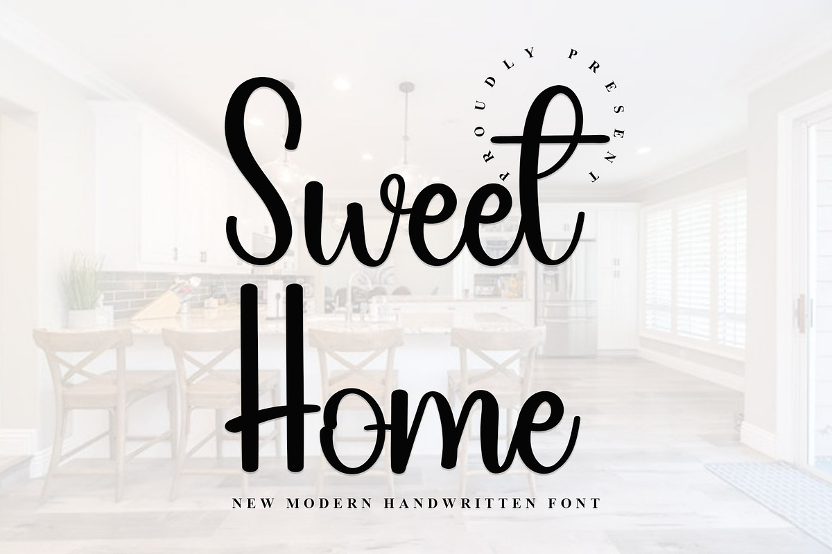 Sweet Home, a Font by InermediaSTUDIO (Photo 4 of 7)