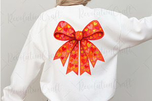 Coquette Valentine's Bow Png, an Illustration by OK Design