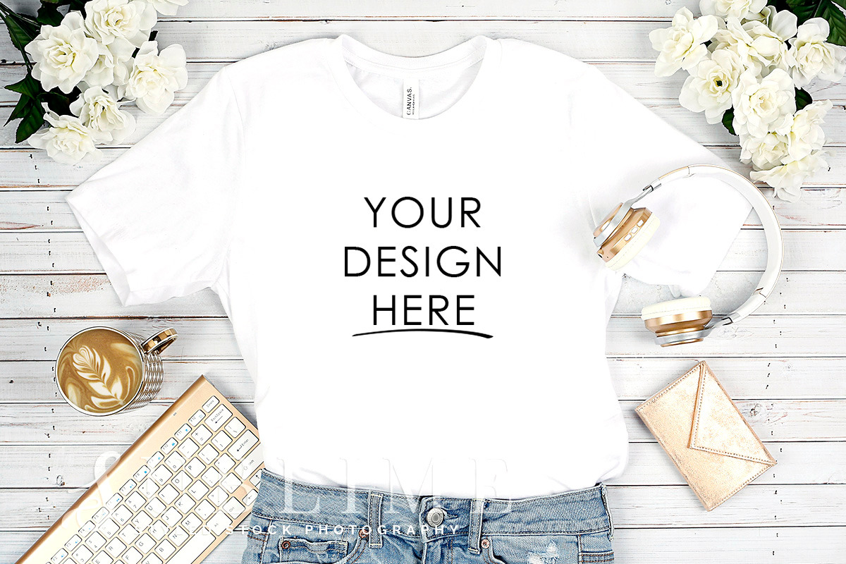 Bella Canvas Mockup Bundle, a Shirt Mockup by SUBLIME Styled Stock (Photo 11 of 15)