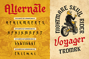 Reblade, a Blackletter Font by Artisan Themes (Thumbnail 6 of 10)