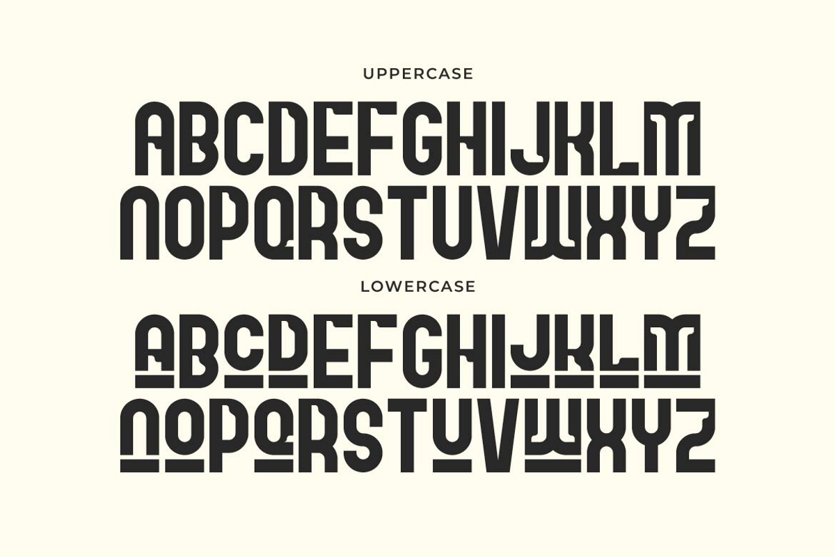 Boldy Moon – Display Logo Font, a Sans Serif Font by Artiveko (Photo 2 of 6)