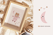 Cute Cosmic Astronaut Girls, an Illustration by danceyourlife (Thumbnail 2 of 14)