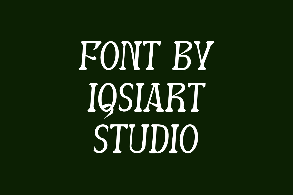 Wozem - Halloween Horror Font, a Serif Font by Iqsiart Studio (Photo 4 of 7)