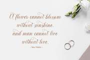 Honeylove - Modern Calligraphy, a Script Font by MJB Letters (Thumbnail 5 of 8)