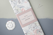 Lotus Blossom Vector Collection, a Pattern Graphic by Molly art (Thumbnail 11 of 16)