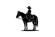 Western Cowboy Horse Silhouette Bund, an Illustration by Designs_River (Thumbnail 38 of 51)
