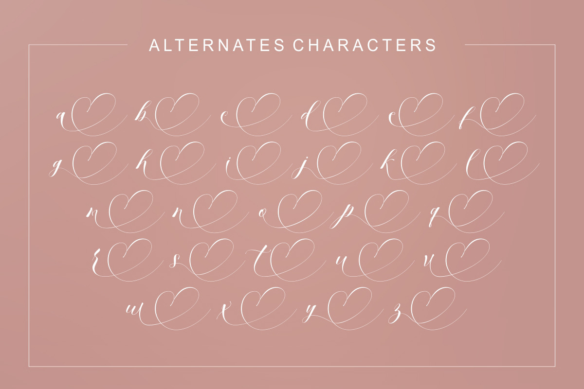 Ambition Bright, a Script Font by Artic Type (Photo 7 of 9)