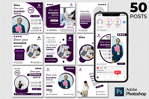 Promotional - Posts - Editable, a Social Media Template by Mohammad Sarfaraz