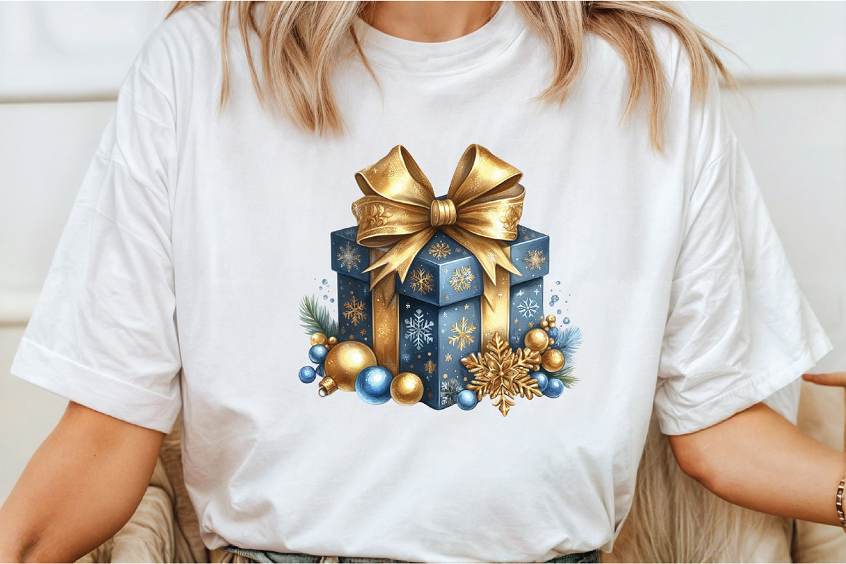Christmas Present Clipart Bundle, an Illustration by Libby Wishes (Photo 4 of 5)