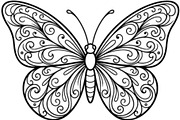 Butterfly SVG Bundle, an Object Graphic by Gfx_Store (Thumbnail 3 of 32)