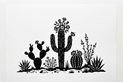 60 Desert Cactus Floral Silhouette, a Seasonal Illustration by Amazin_art (Thumbnail 22 of 34)
