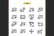 Email Campaign Icons, an Icon by Spacepixel Creative (Thumbnail 2 of 3)