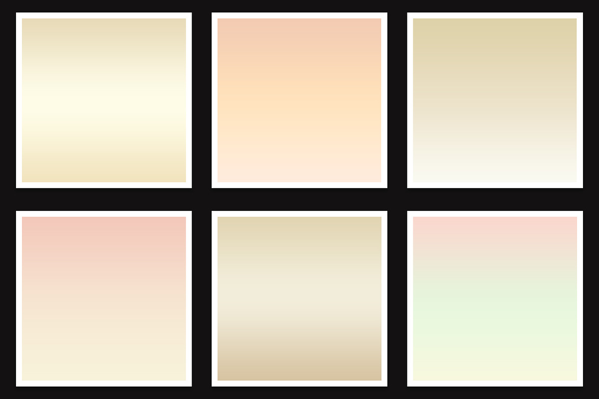 Cream Gradients