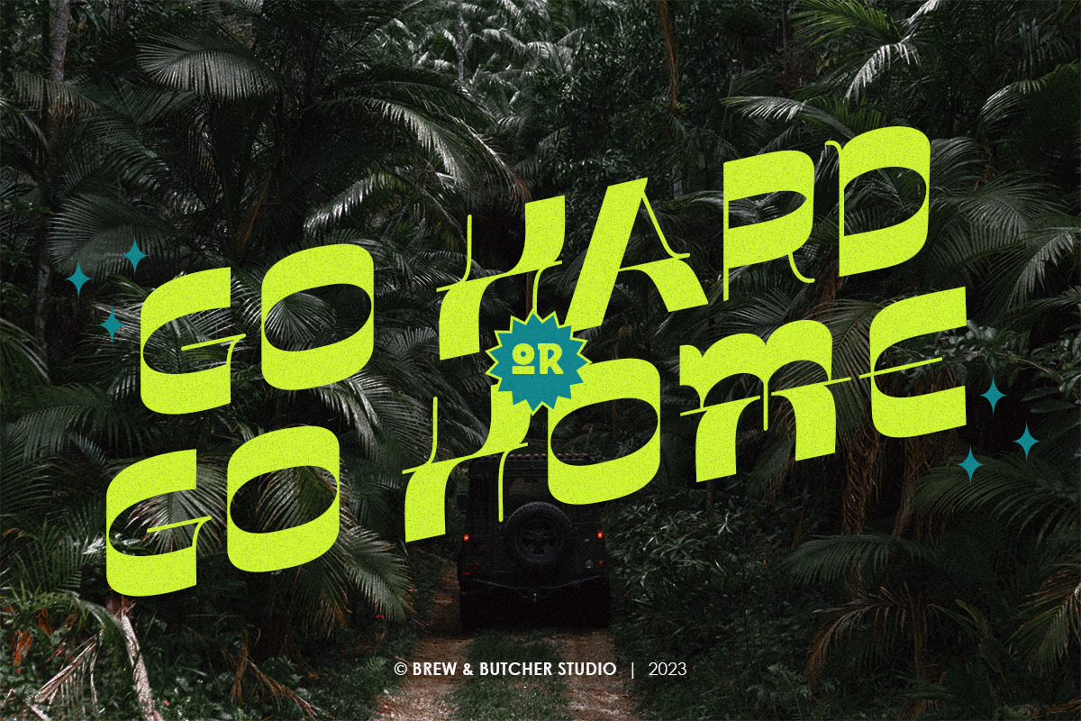 Cenko | Display Typeface, a Slab Serif Font by Brew & Butcher Studio (Photo 5 of 10)
