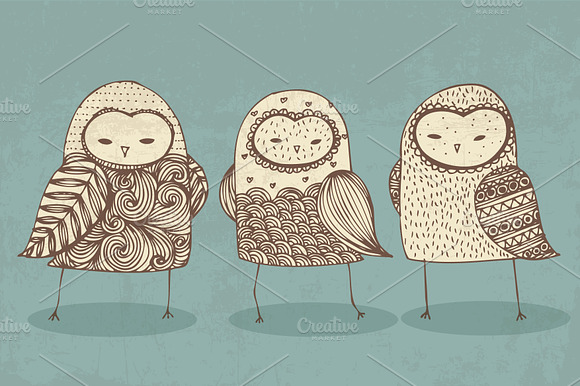 Owl Vectorillustration