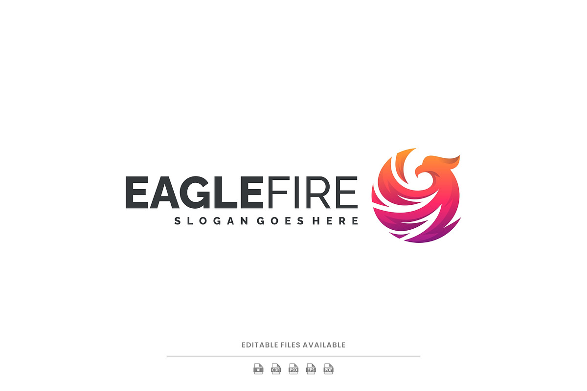 Modern Gradient Abstract Eagle Logo, a Branding & Logo Template by Artnivora.Std (Photo 1 of 4)
