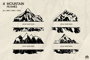 Camping, Forest And Mountains