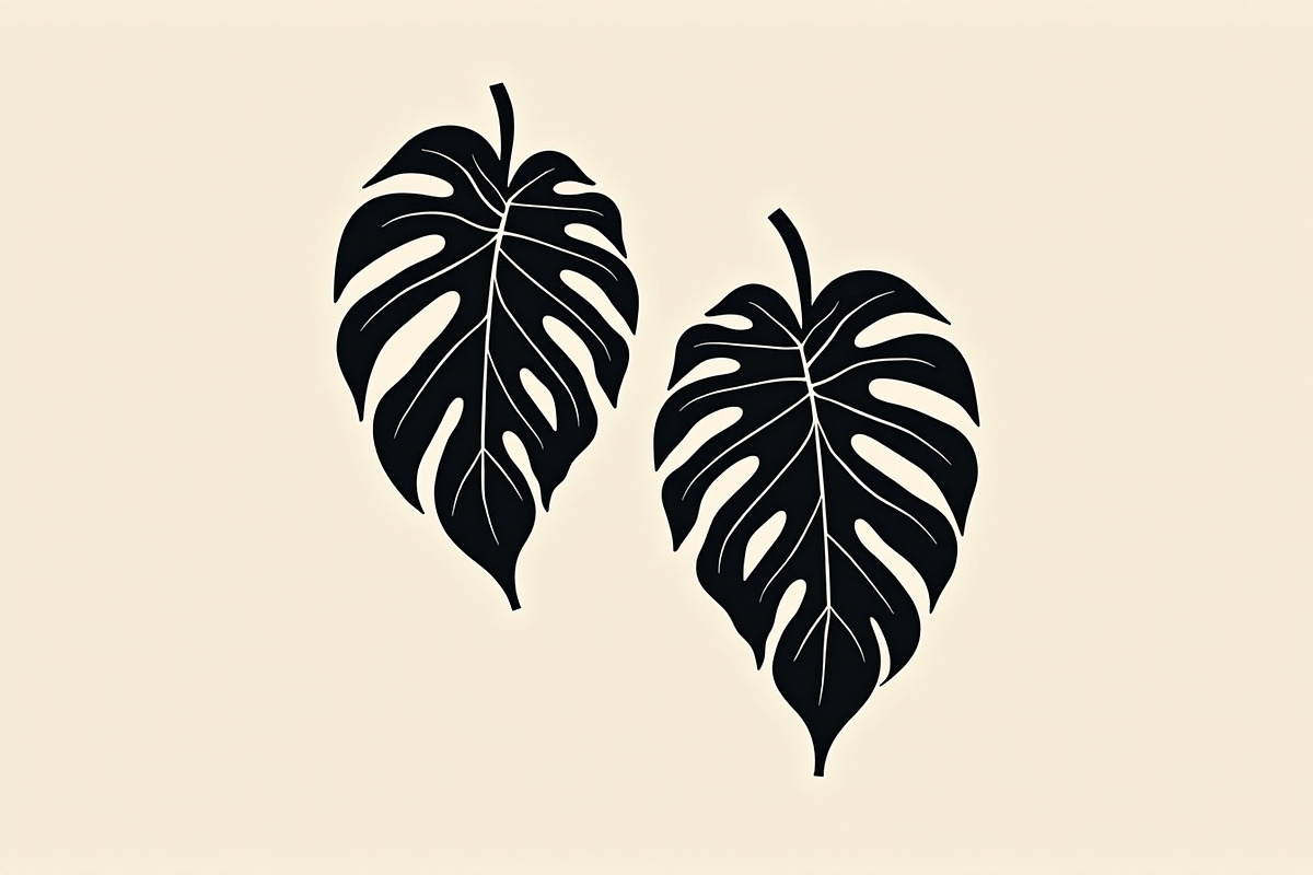 Leaf Earring Silhouette Bundle, an Object Graphic by Creativeshirt (Photo 13 of 16)