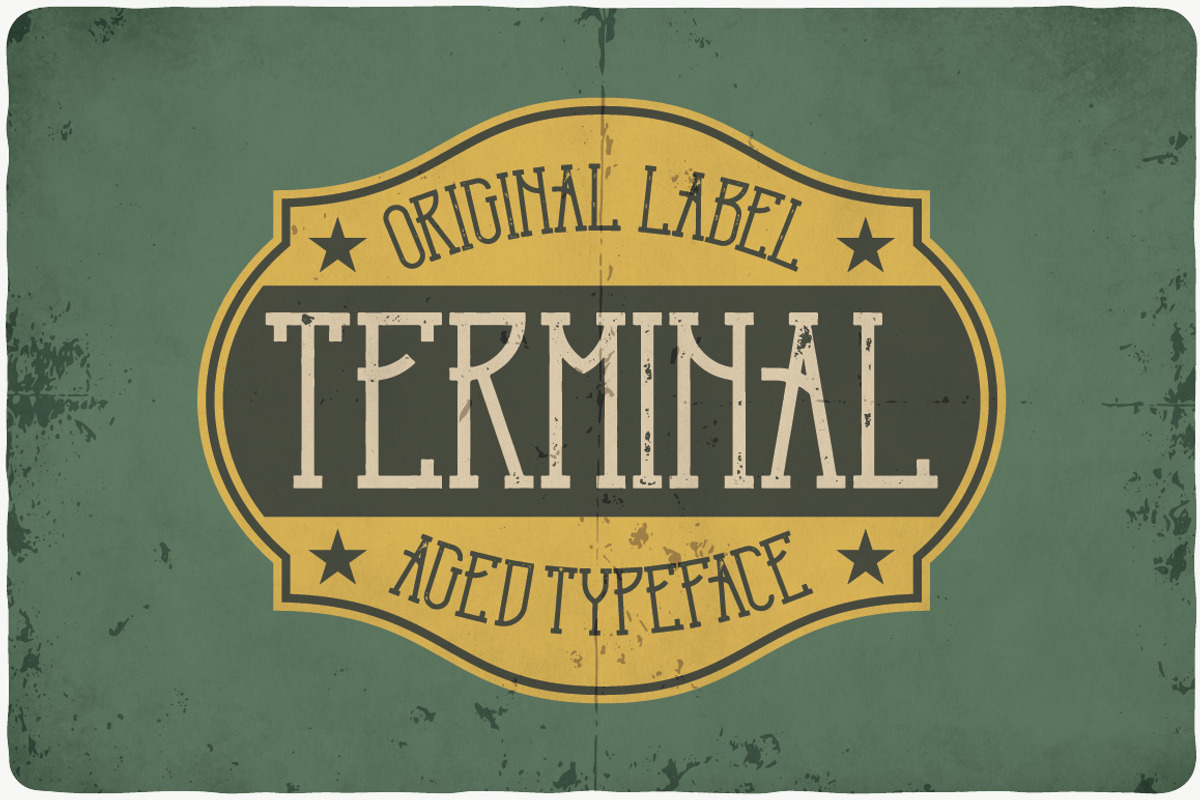 Terminal typeface preview 6