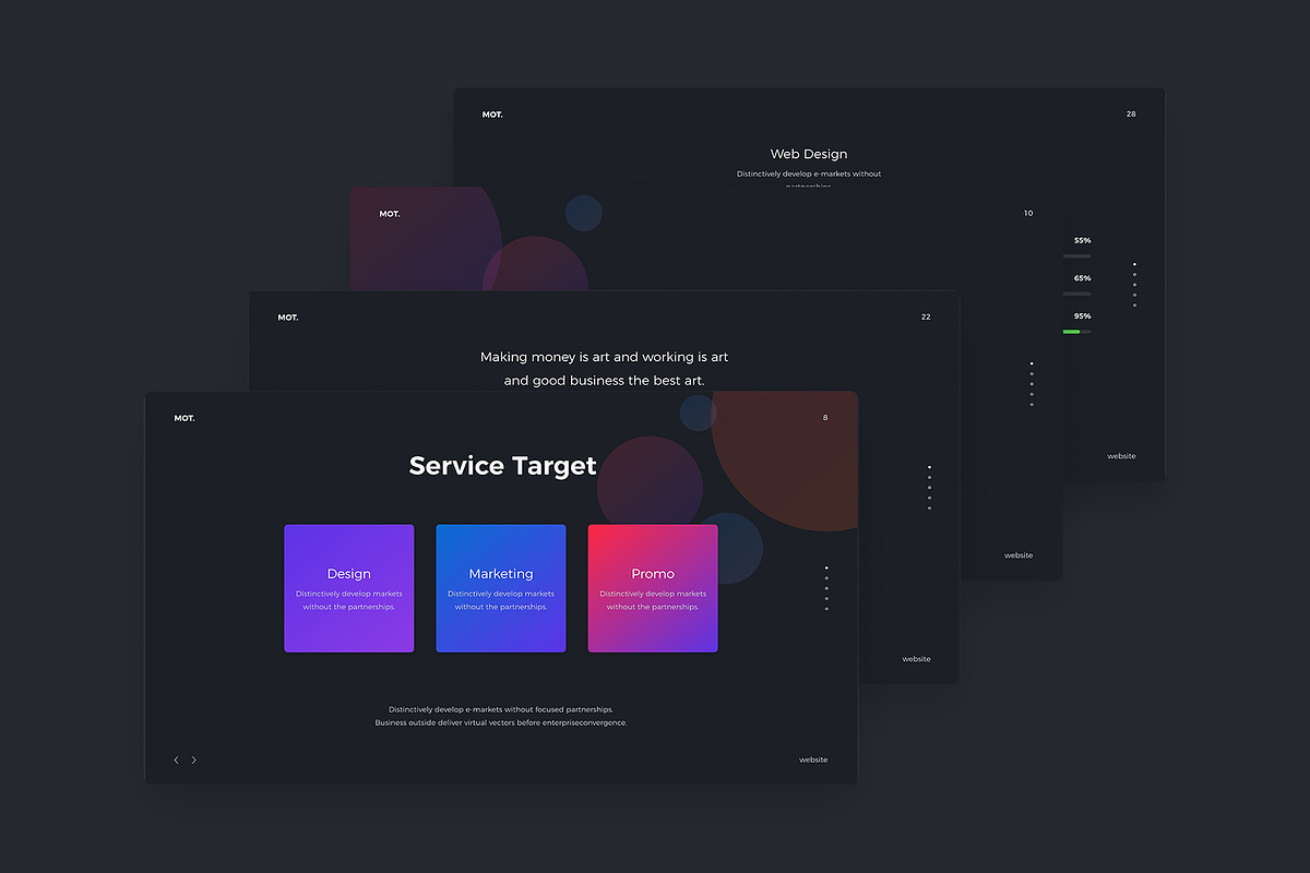 Motion - Colored & Creative Template, a Presentation Template by UDEA Store (Photo 10 of 18)
