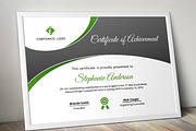 Curve Bar Modern Certificate (pptx), a Stationery Template by Inkpower (Thumbnail 6 of 6)