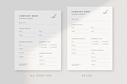 General Contract Template Canva, a Stationery Template by frommakertomaker (Thumbnail 4 of 7)