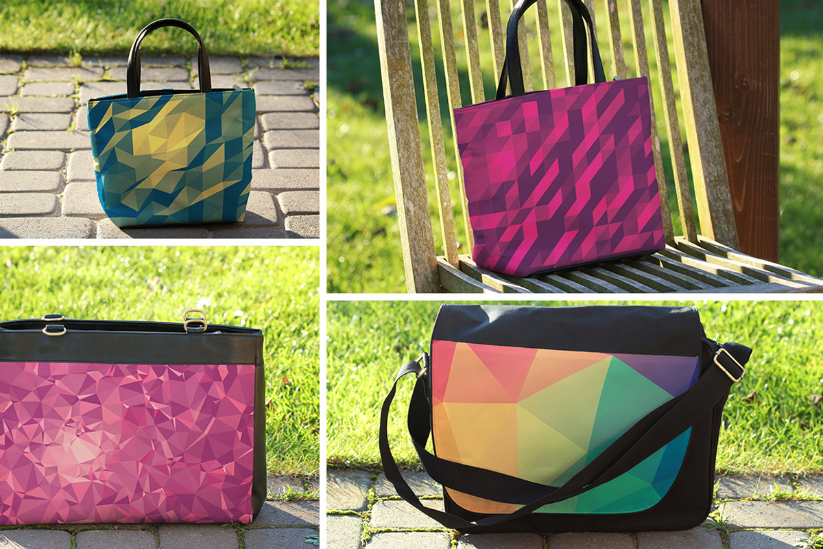51 Vector Geometric Backgrounds V.4 preview 5