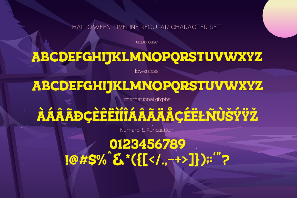 HALLOWEEN TIMELINE, a Serif Font by Olexstudio (Photo 6 of 7)