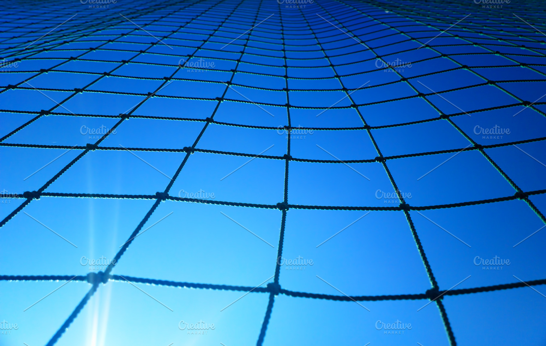 Soccer goal netting background, a Sports & Recreation Photo by ...