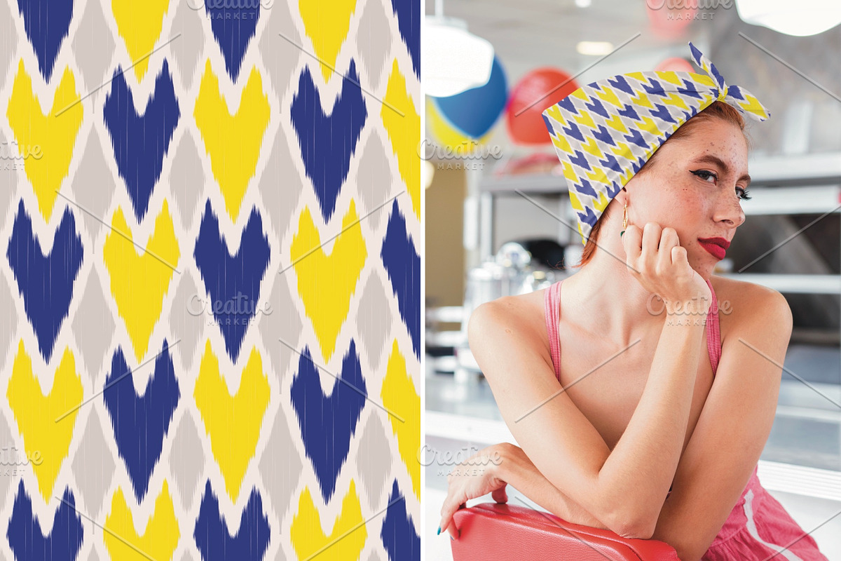 Colorful Ikat Seamless Pattern, a Pattern Graphic by PPEthnicDecorPattern (Photo 5 of 8)