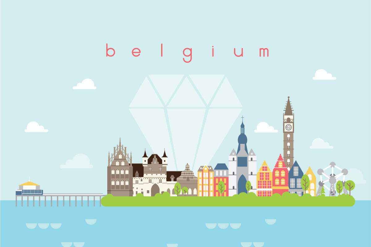 Landmarks Travel and Journey Vector, an Illustration by Noree (Photo 3 of 7)