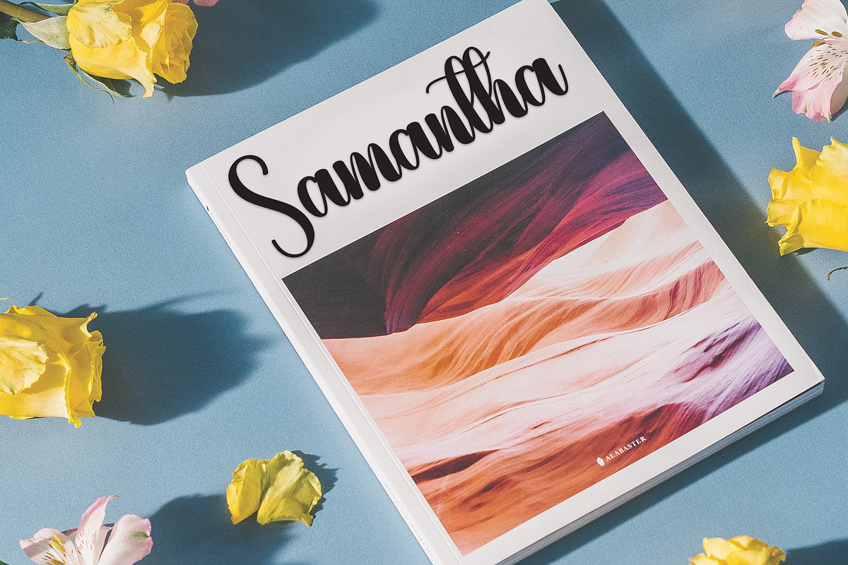 Blushing | Script Font, a Handwritten Font by Scratchones (Photo 5 of 8)