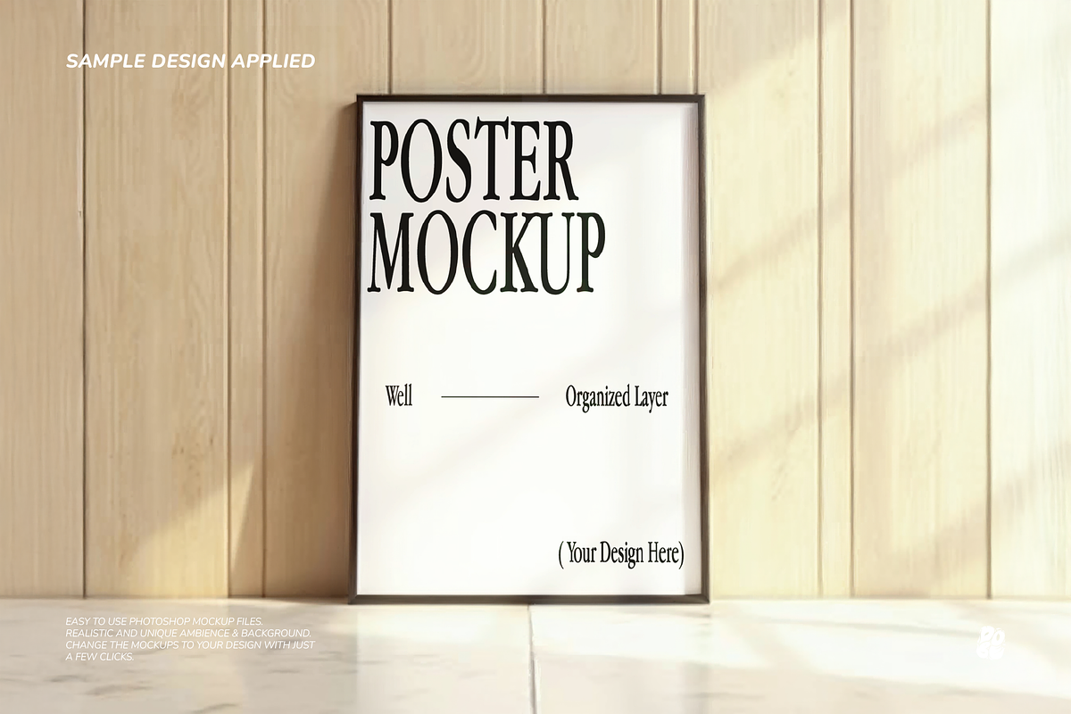 Minimalist Black Frame Mockup Vol 2, a Household Mockup by DOBE Studio (Photo 10 of 11)