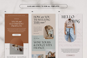 Adele - Newsletter Templates Pack