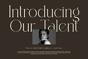 Roman Elegant Ligature Serif Font, a Serif Font by Graphicxell (Thumbnail 3 of 8)