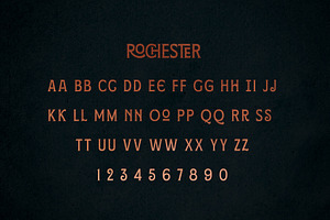 Rochester - With 46 Ligatures