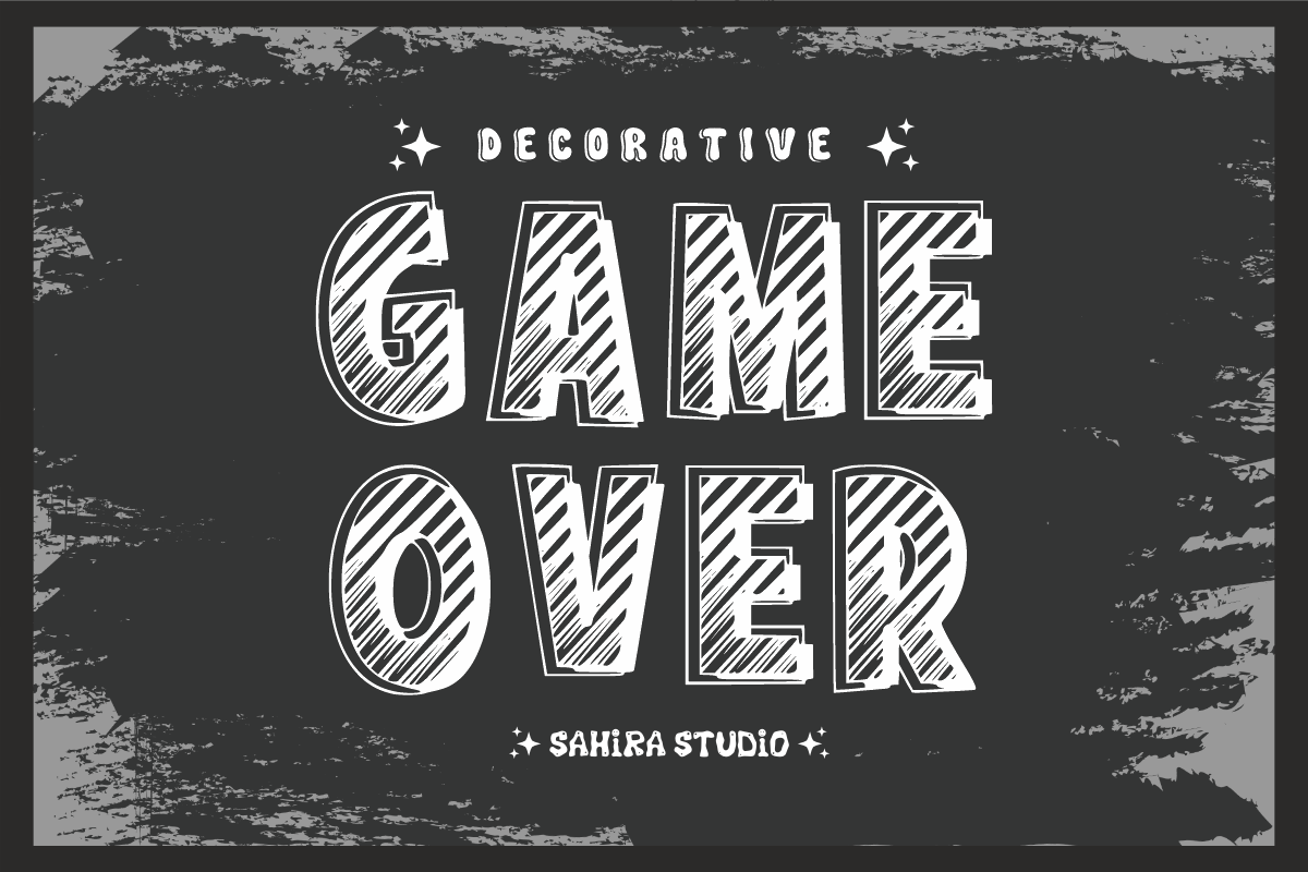 Simple Chalk - Hand Drawn Font, a Sans Serif Font by Sahira Studio (Photo 3 of 4)