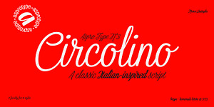 Circolino Script Typefamily