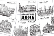 Sketches of Rome - Ink Edition, a Person Illustration by AntonPix Studio (Thumbnail 1 of 6)