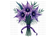 Monkshood Blooms, a Decorative Illustration by Bloom Craft Creations (Thumbnail 7 of 12)