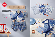 Japanese Style Baby Romper Mockup, a Mockup by creatsy5 (Thumbnail 1 of 11)