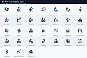 66 Personal Hygiene Icons, a Duotone Icon by Symbolic Language (Thumbnail 3 of 4)