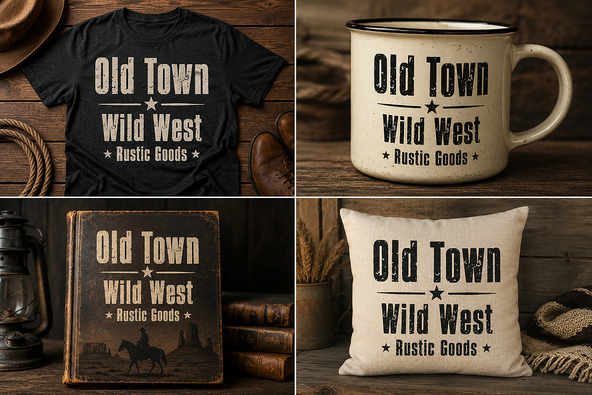 Old Town Distress, a Slab Serif Font by Wow Magic (Photo 5 of 6)