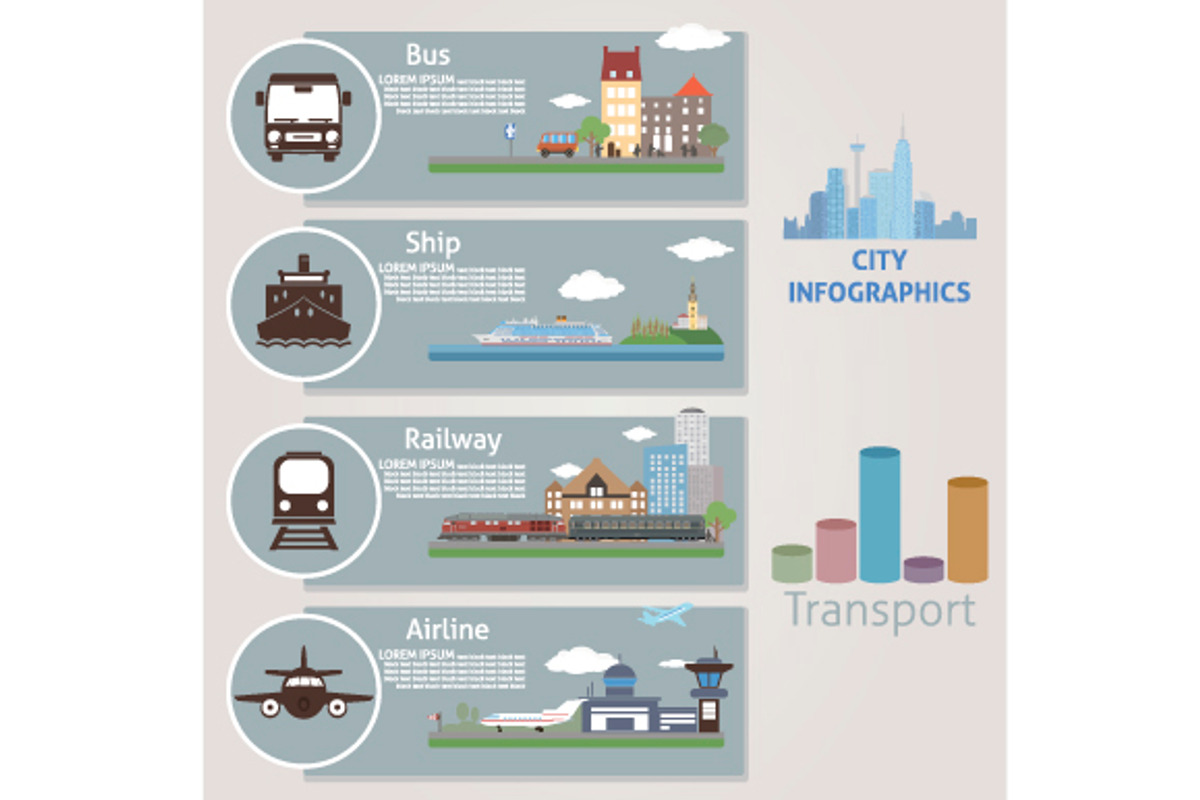 City infographics preview 4
