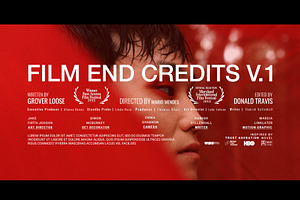 Film End Credits V.1, a Graphic by Pixflow