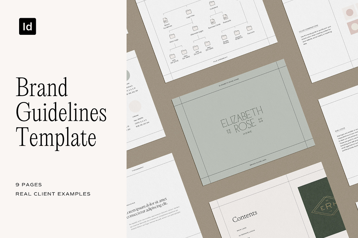 Brand Guidelines Template, a Presentation Template by Madewest Supply Co. (Photo 1 of 5)