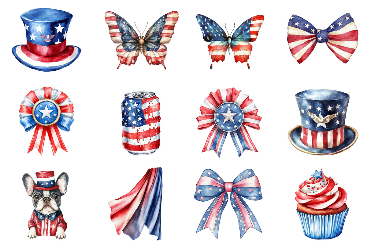 4th of July USA 250th Anniversary, a Seasonal Illustration by CitraGraphics (Photo 2 of 6)