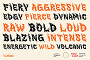 Ulageni Font (Serpent of Fire), a Symbol Font by Fontcamp Type Foundry (Thumbnail 6 of 9)