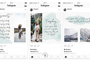 Bella | Social Media Pack, a Social Media Template by Blossom (Thumbnail 3 of 5)