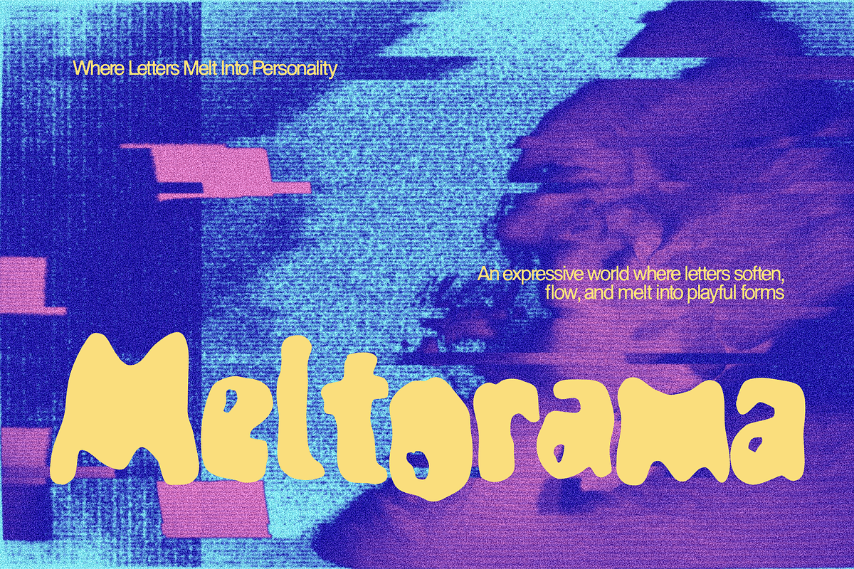 Moosy - an abstract groovy typeface, a Handwritten Font by ethylene.creative (Photo 6 of 10)